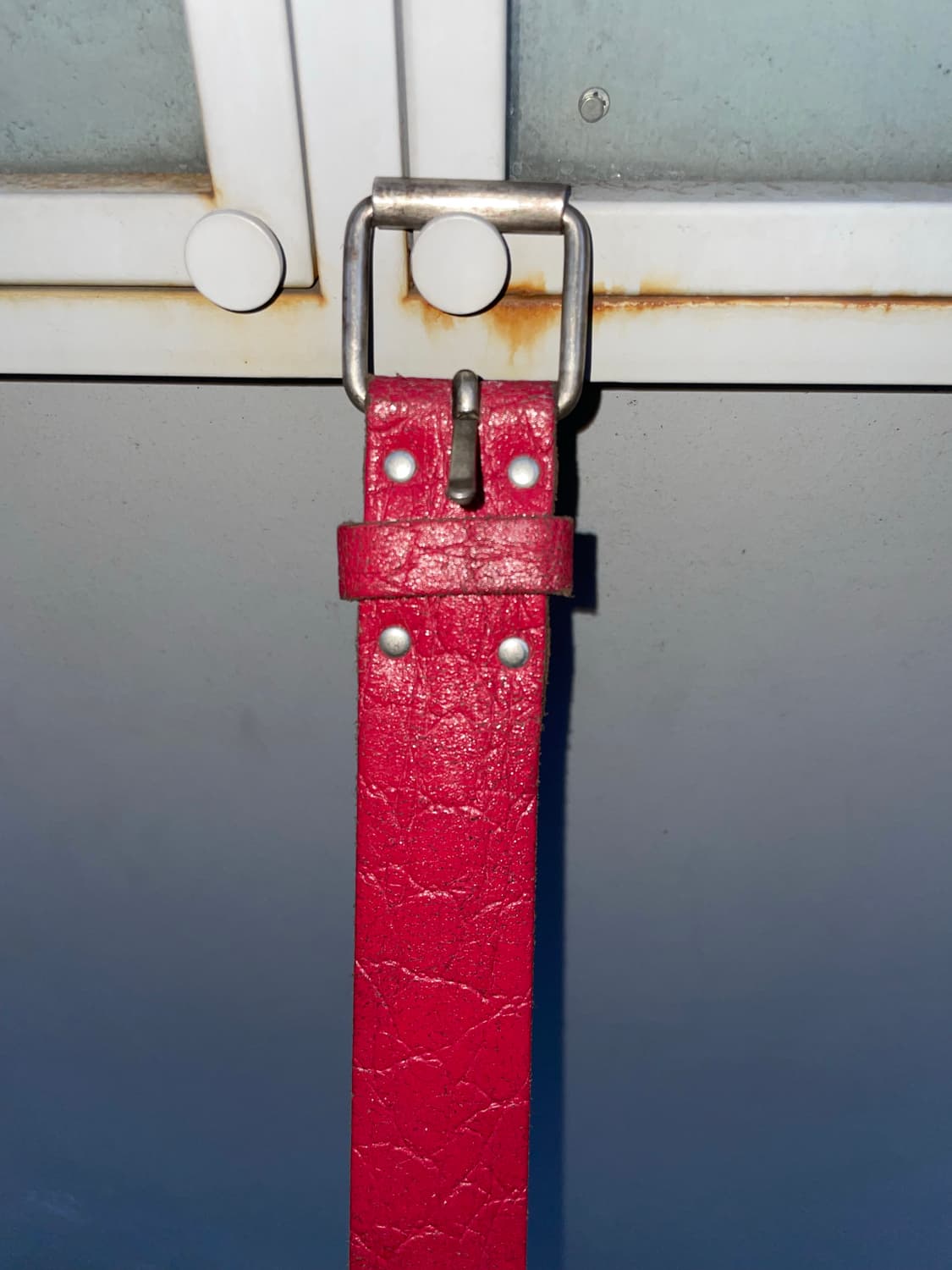 빈티지 펑크 리얼레더 벨트 상품이미지1