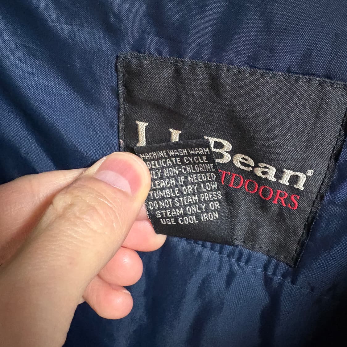 엘엘빈 아웃도어 아노락 하프집업 파카 / 블루, L 상품이미지8