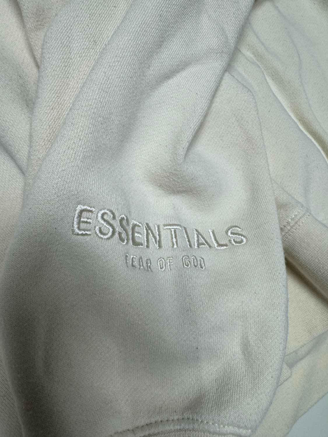 피오갓 에센셜 스웻 롱슬리브 크림 리플렉티브 s 상품이미지2