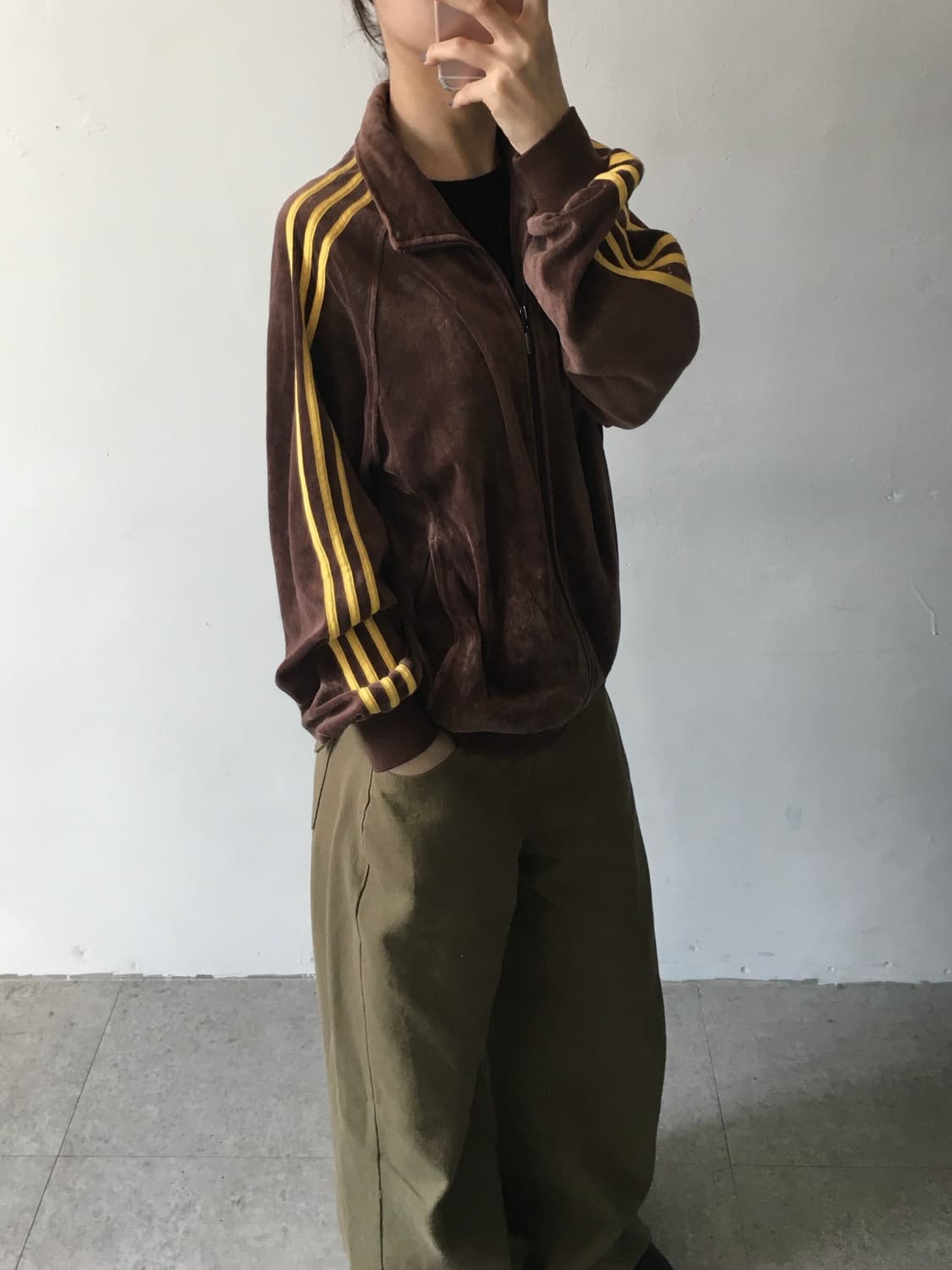 아디다스 사이드라인 벨루어 져지 상품이미지2