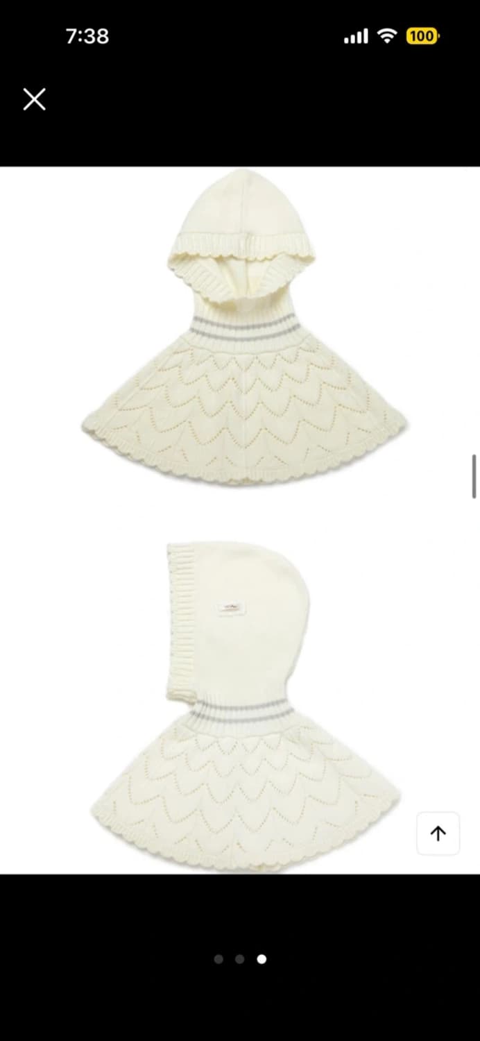 (새상품) 바이탈싸인 울 바라클라바  상품이미지3