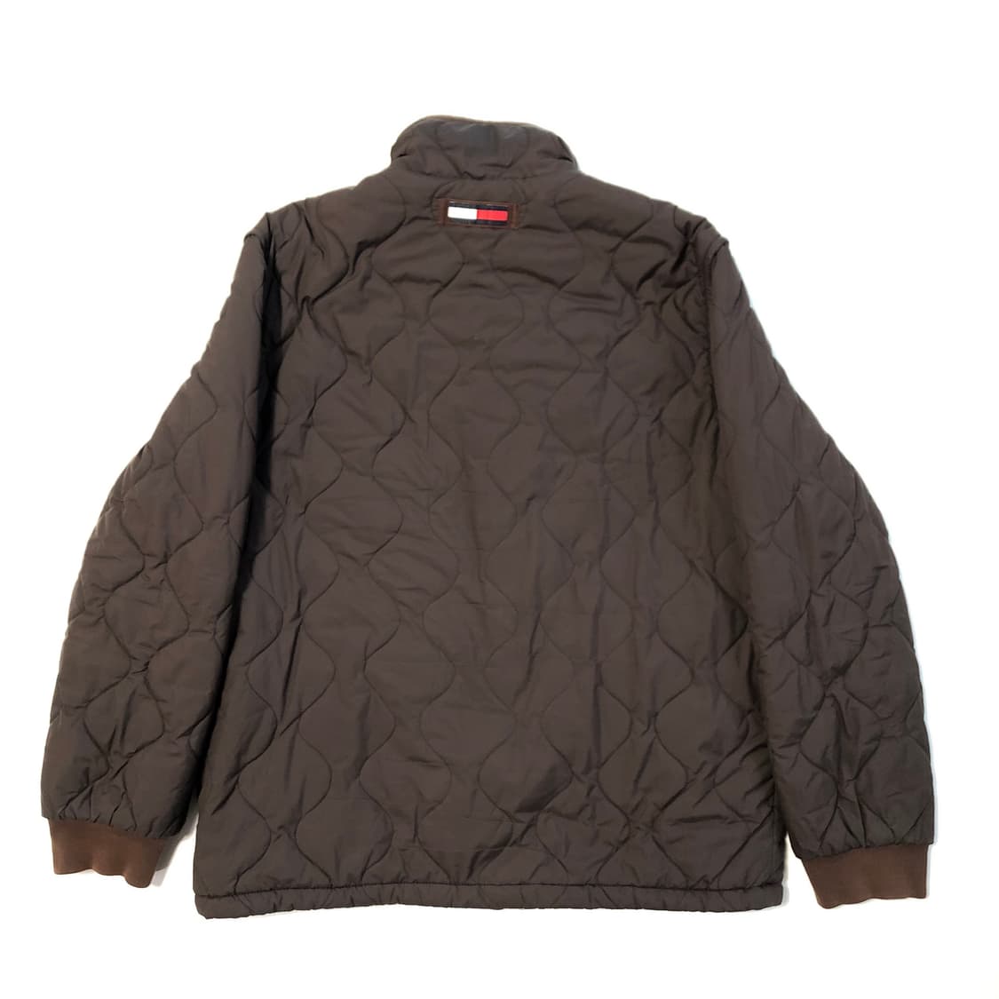 타미힐피거 브라운 퀄티드 패딩 자켓  상품이미지2