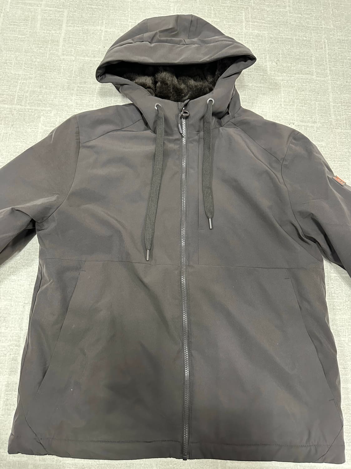 펠틱스 퍼 후드집업 셋업 상품이미지3