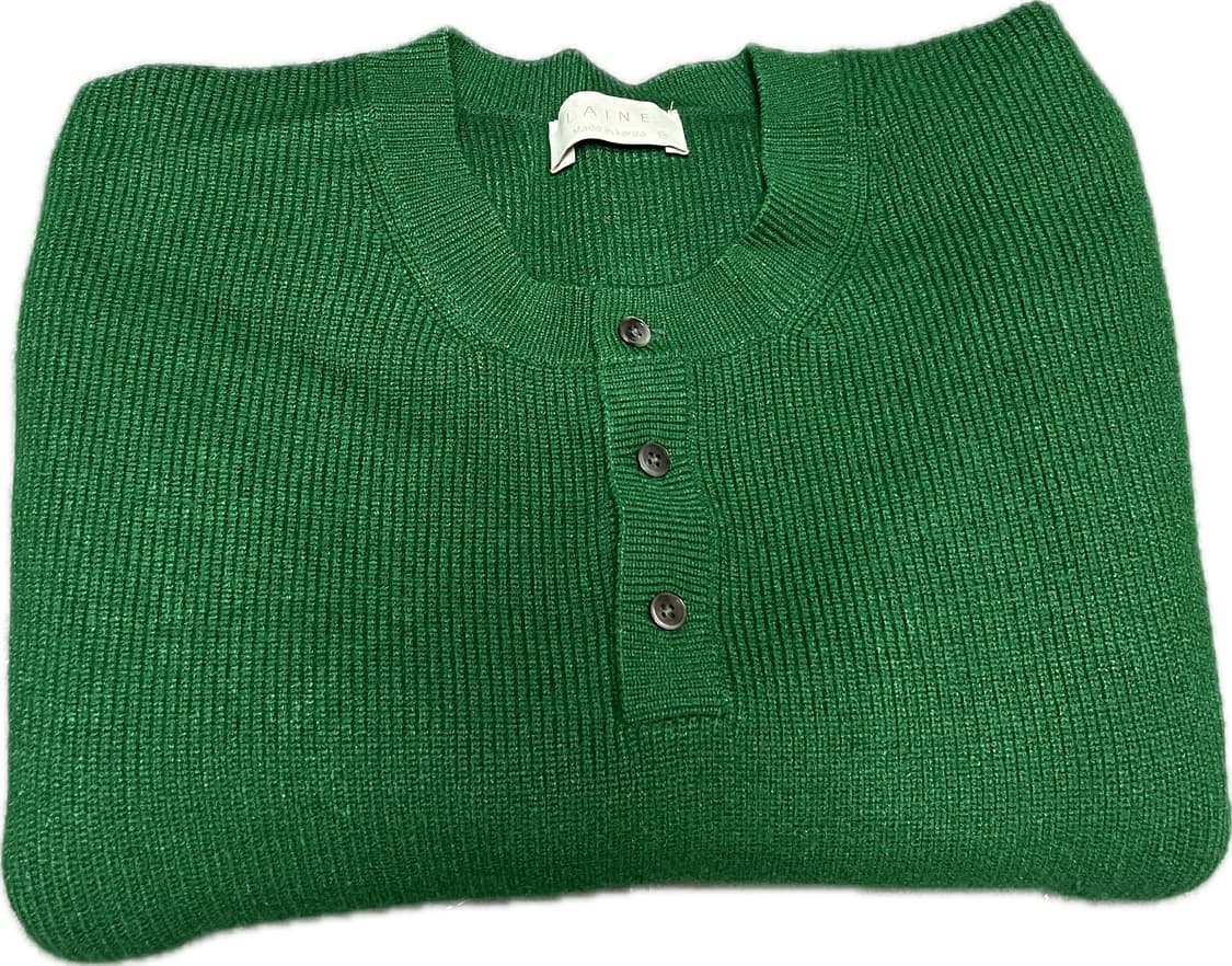 (보세) LAINE 그린 니트 상품이미지2
