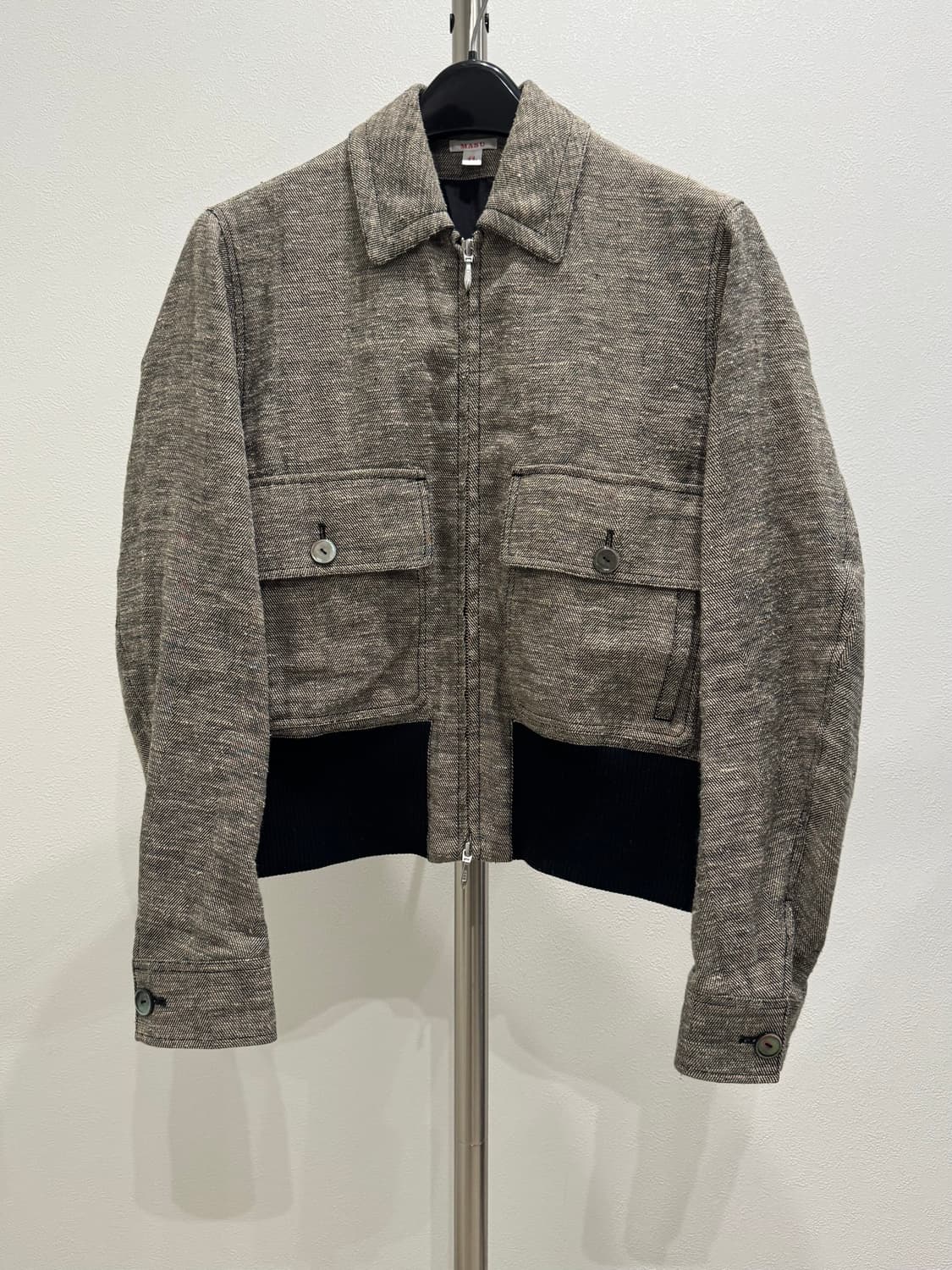 마수 21ss 트위드 블루종 자켓 상품이미지1