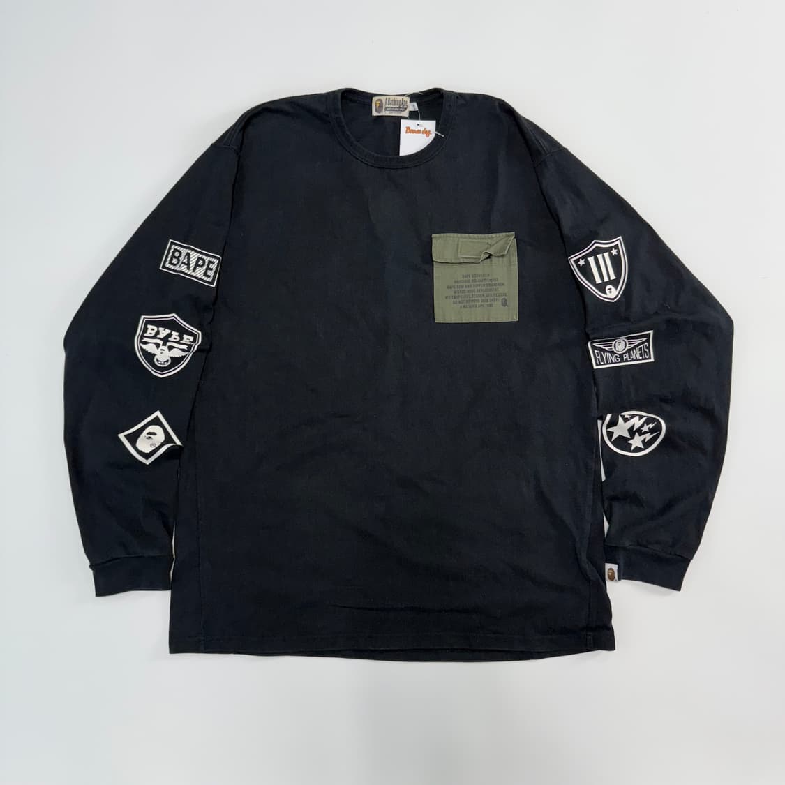 베이프 롱슬리브 [2XL] 상품이미지1