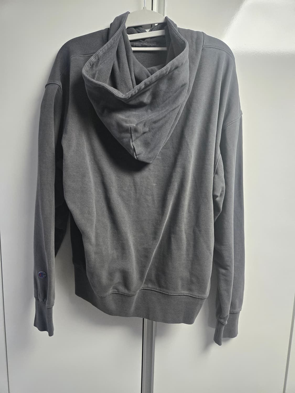 챔피온 빅로고 피그먼트 오버핏 후드 상품이미지3