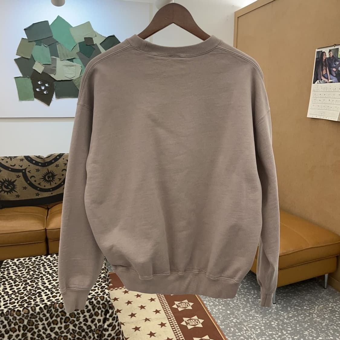 나이키 NRG 솔로 스우시 빈티지 카페라떼 맨투맨 L C09514 상품이미지4