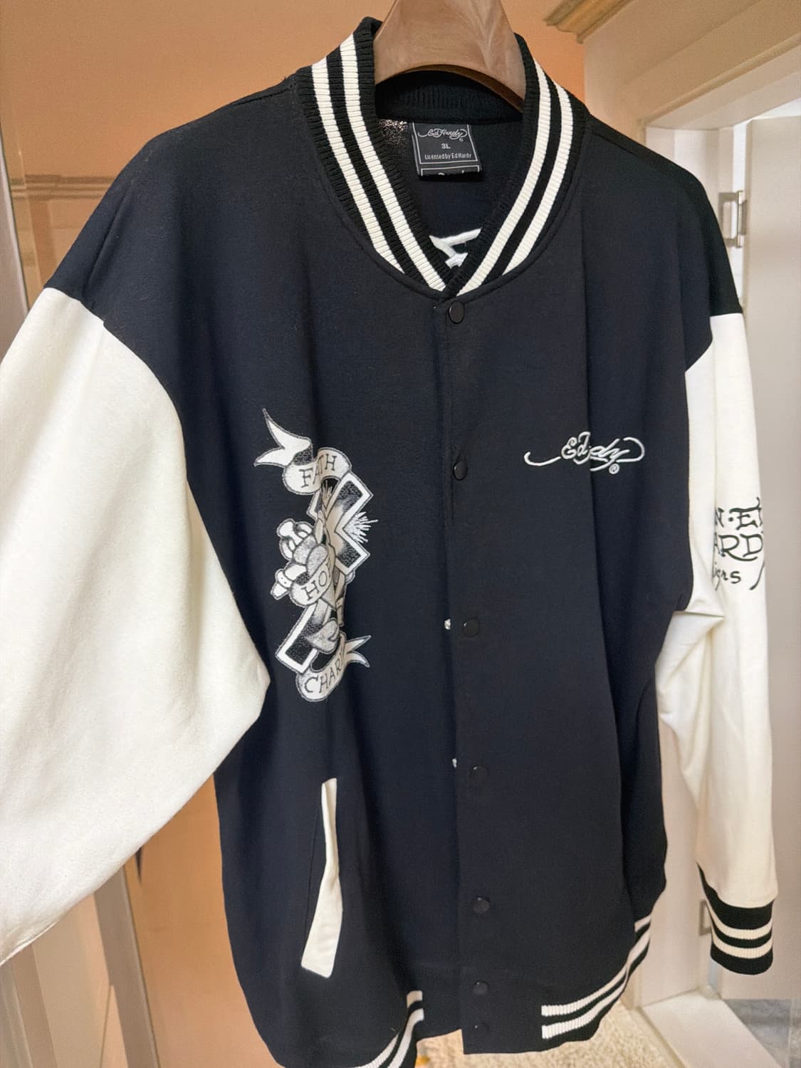 에드하디 스컬 면재질 자켓 상품이미지3