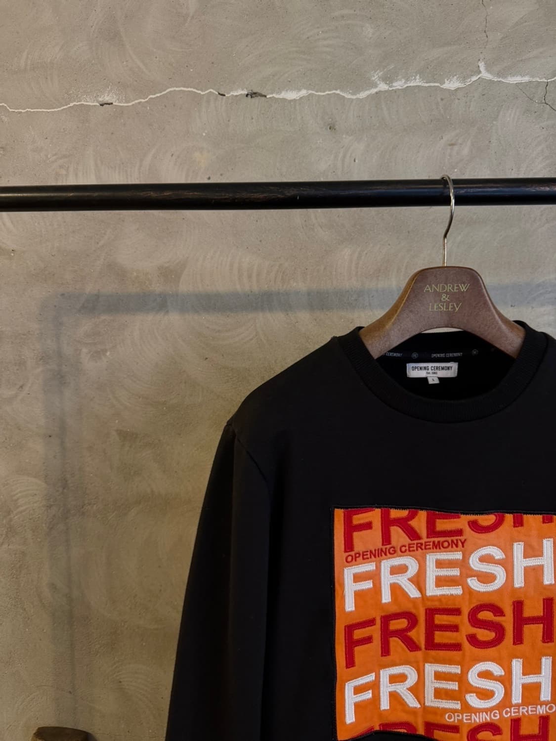 오프닝 세레모니 그래픽 맨투맨 55~66 상품이미지2