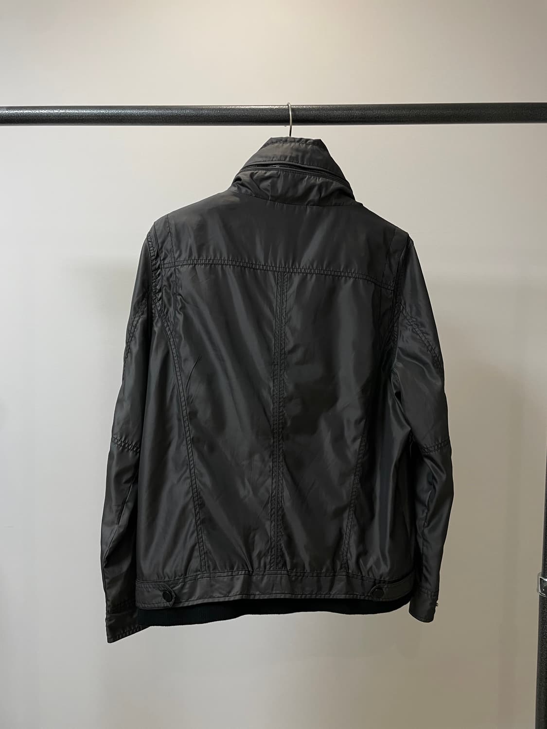 (105) Frj 히든 후드 락시크 블루종 자켓 상품이미지4