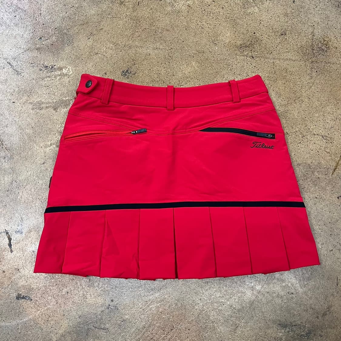 [정품/32] 타이틀리스트 레드 스커트 치마 b15 상품이미지3