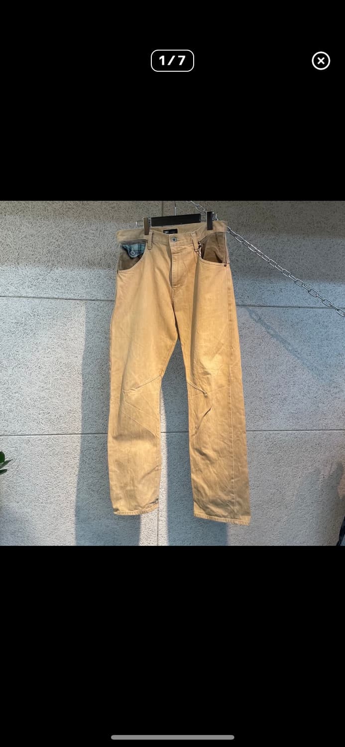 concave 디테일 팬츠 상품이미지1