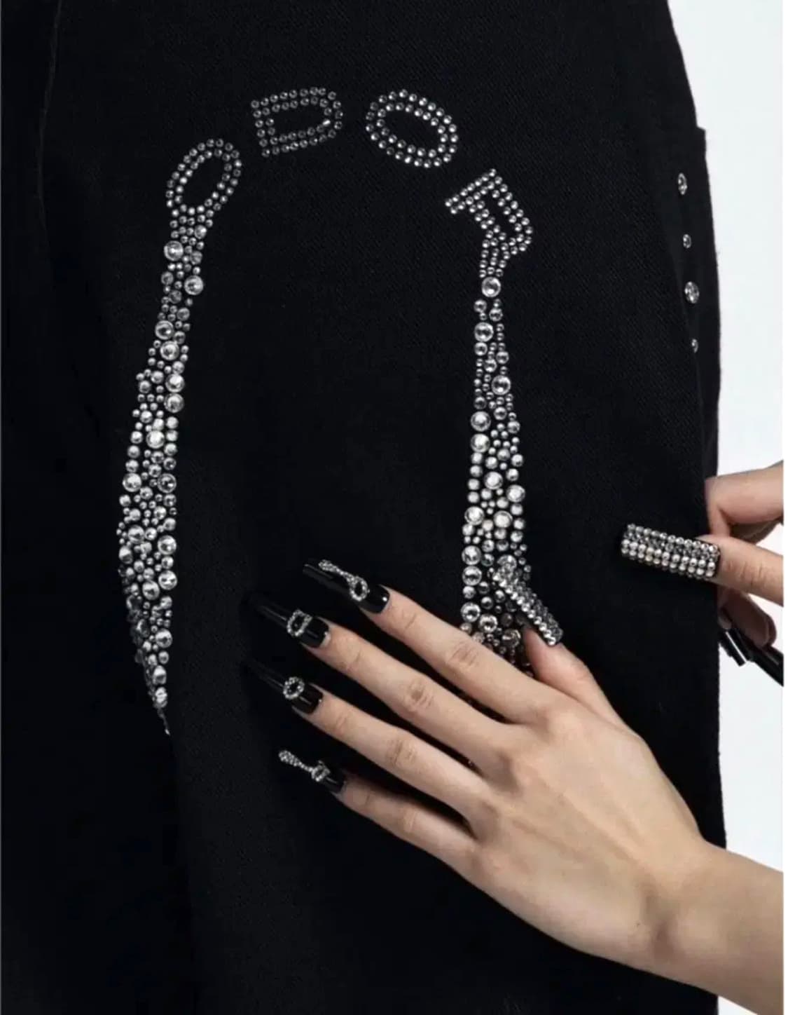 오도어 크리스 스터드 팬츠 (1) 상품이미지2