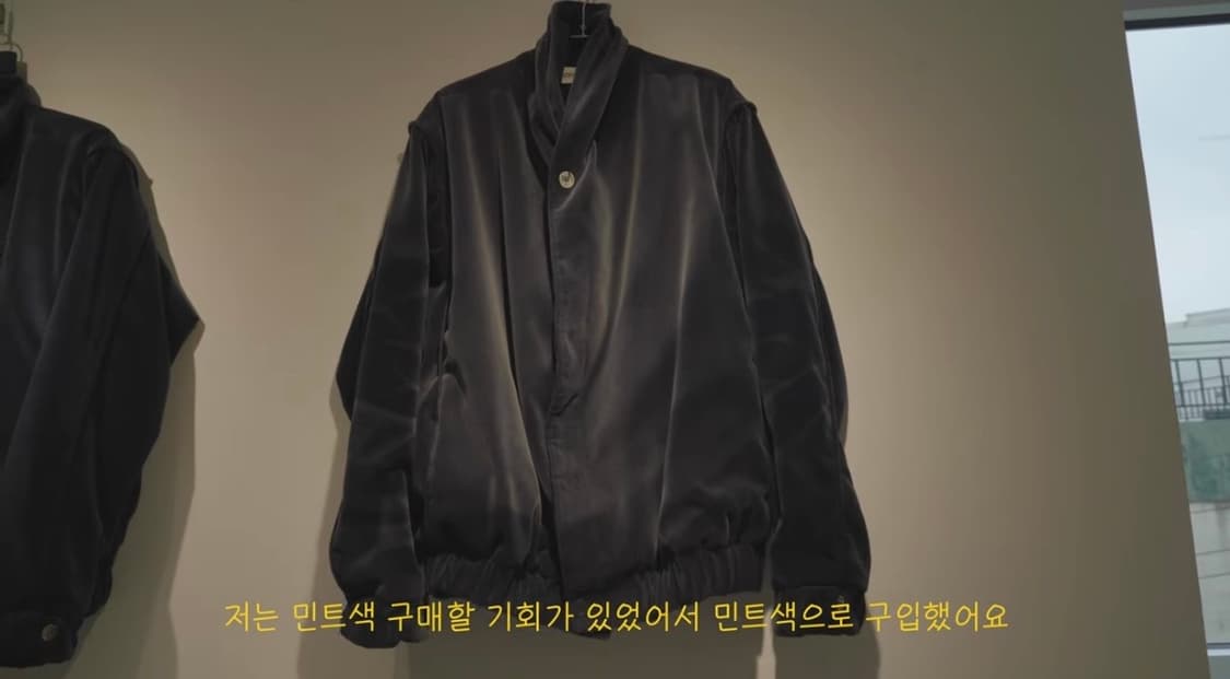 [M] Jiyongkim aw22 벨벳 봄버 상품이미지3