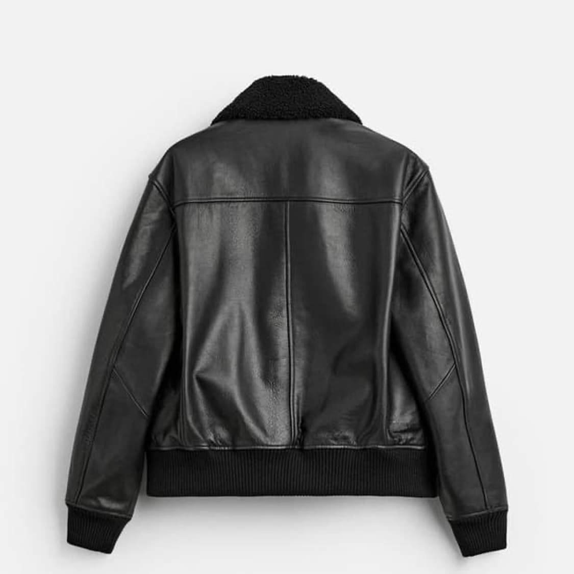 자라 레더 에비에이터 자켓 L 가죽자켓 새 상품 판매합니다. 상품이미지2