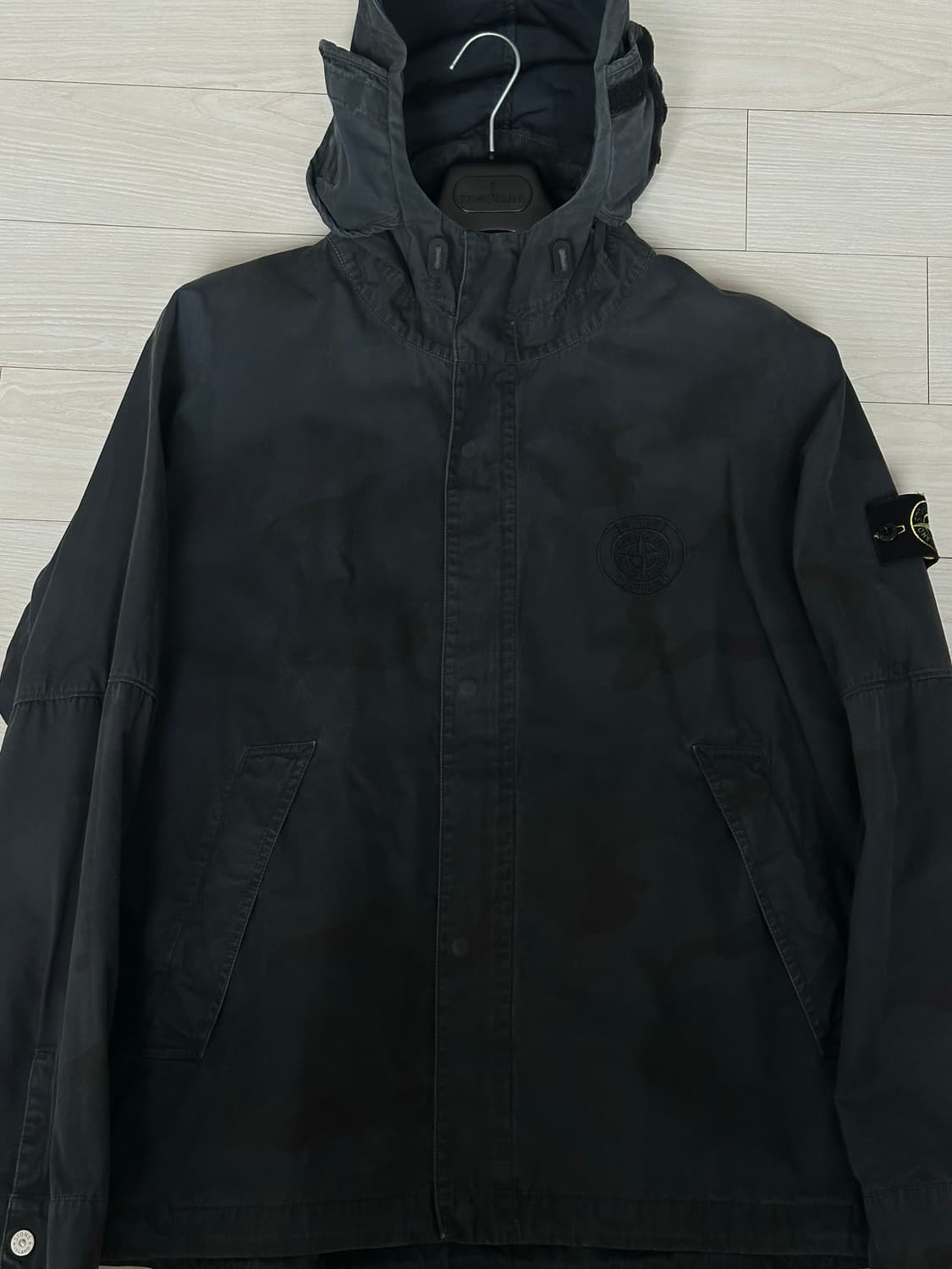 스톤아일랜드 x 슈프림 라이엇 마스크 카모 자켓 M(105) 상품이미지5