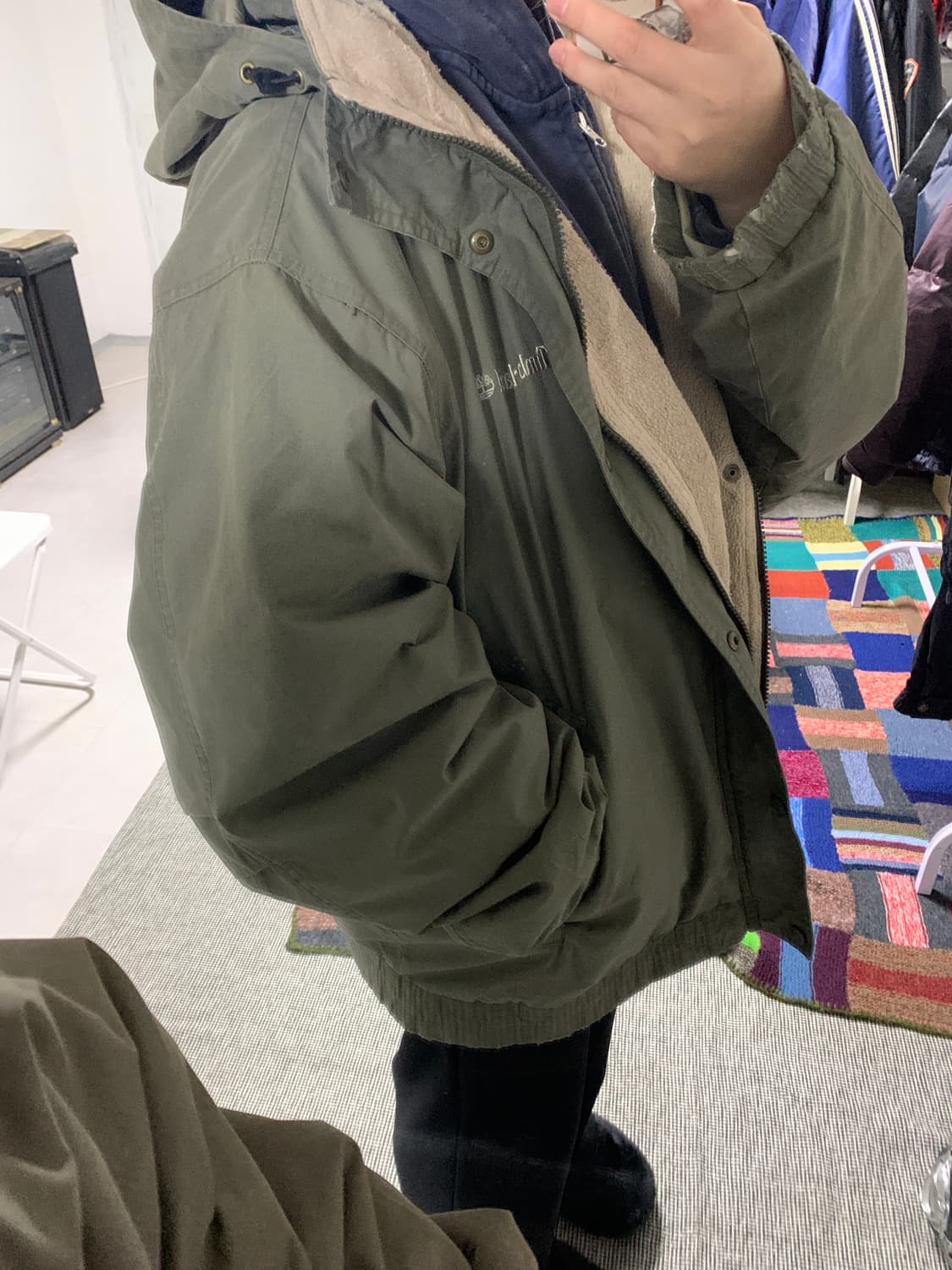 팀버랜드 나일론 쉘 자켓 상품이미지7