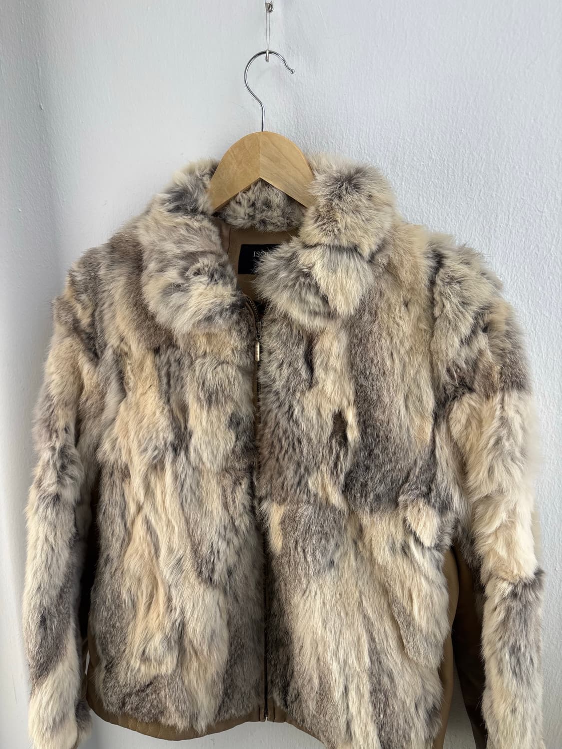 Vintage Fur Leather Jacket 상품이미지2