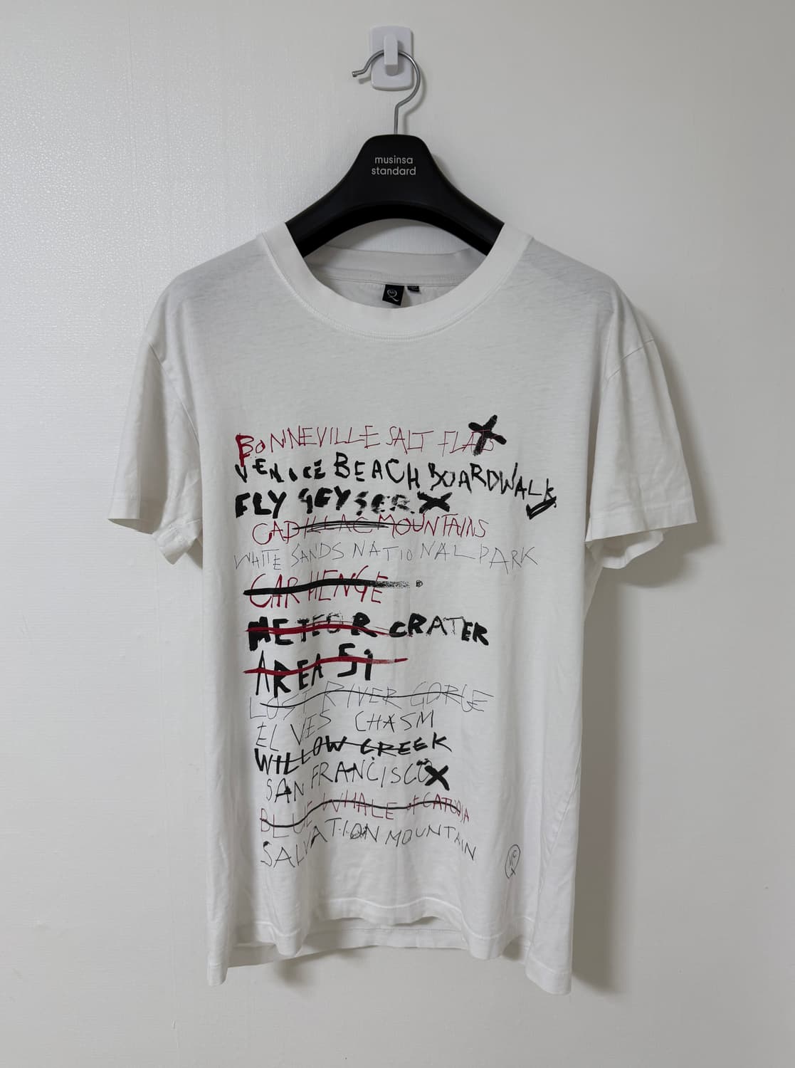 알렉산더맥퀸 반팔 티셔츠 상품이미지1