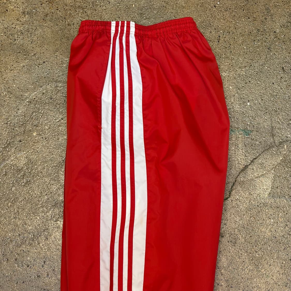 90s USA 아디다스 삼선 츄리닝 트레이닝팬츠 바람막이 팬츠 상품이미지6