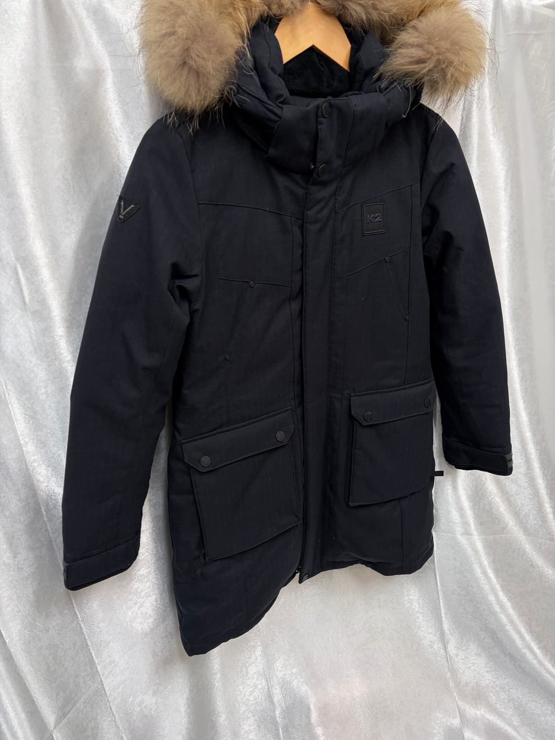 K2 거위털 여성 롱패딩 사이즈90  상품이미지3