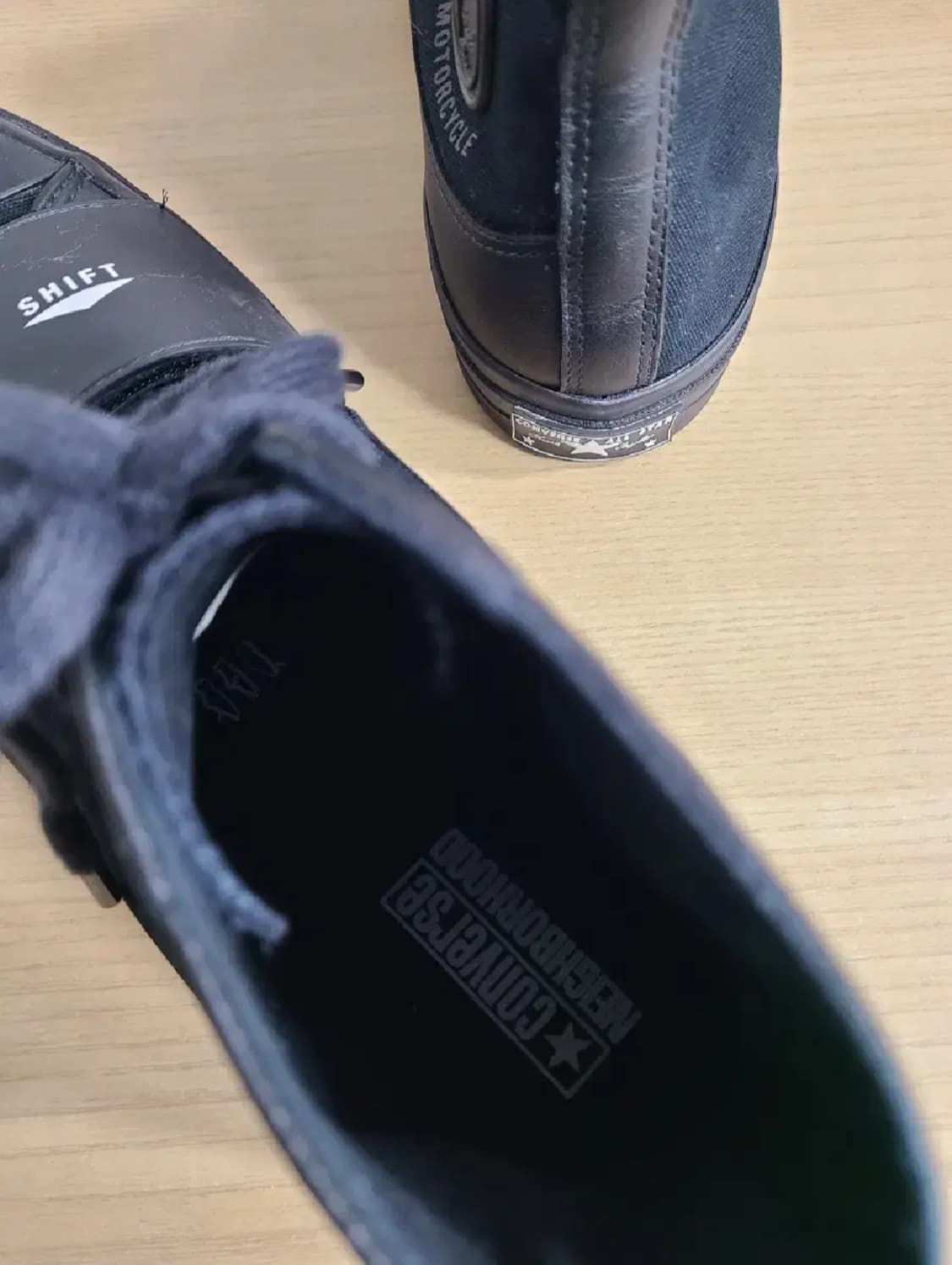 컨버스 네이버후드 모터사이클 하이탑 스니커즈 상품이미지8