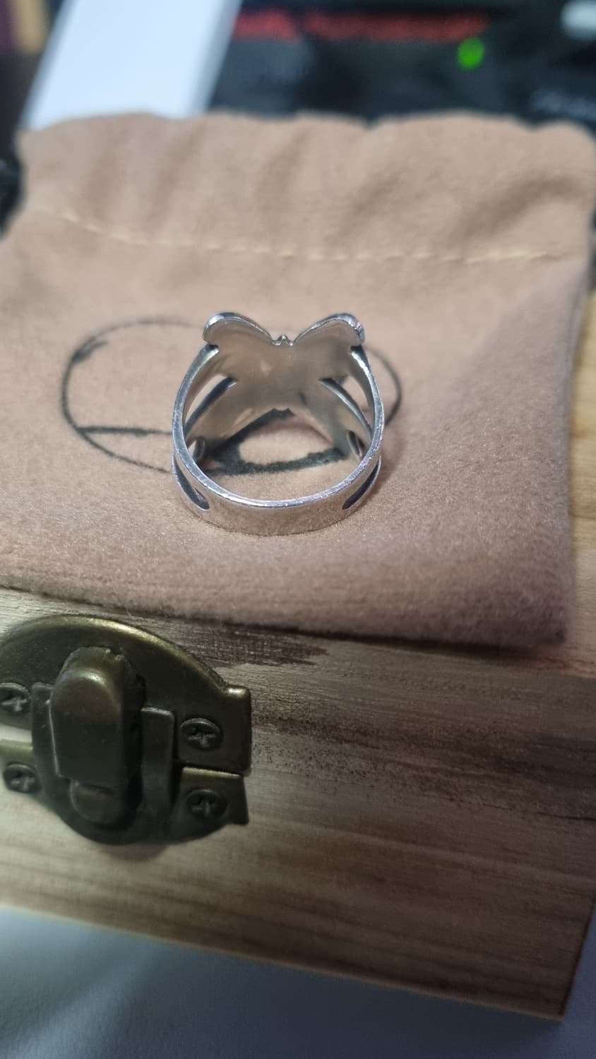 바호스튜디오 sharp butterfly ring 실버925 반지 16호 상품이미지4