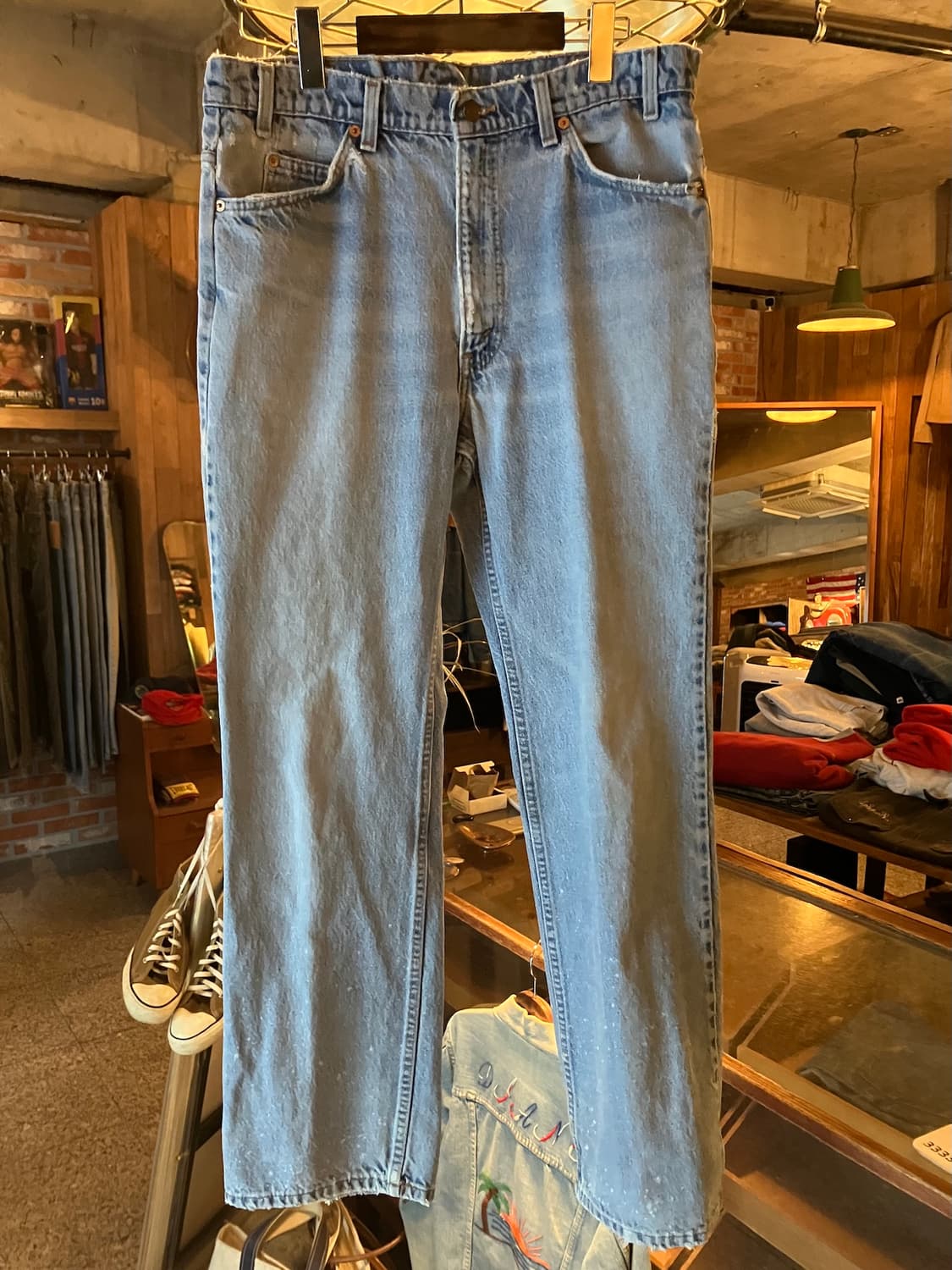 90s USA Levis 517 Boot Cut Denim Pants 상품이미지2