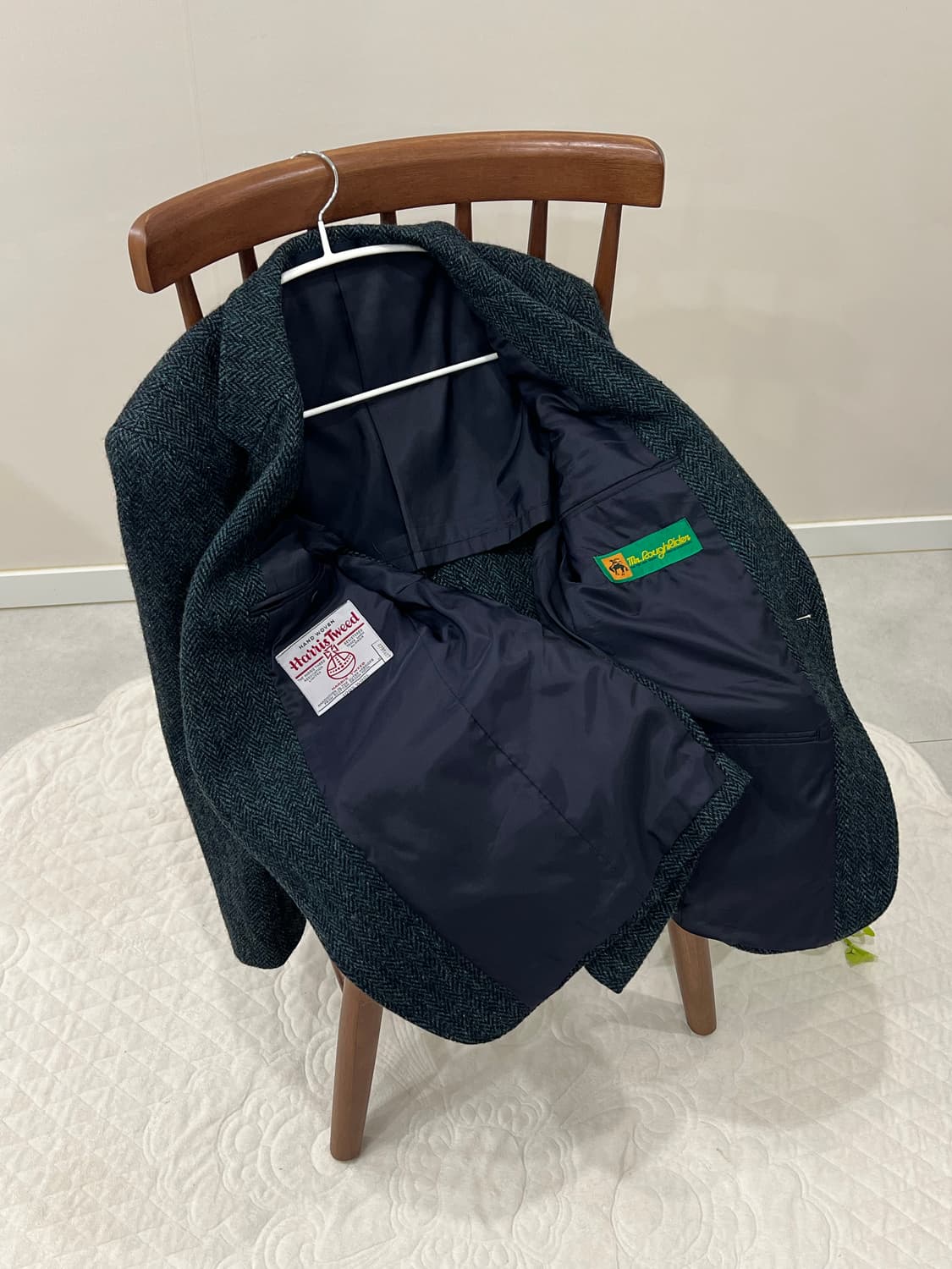 헤리스 트위드 뉴 울 100 자켓 상품이미지7