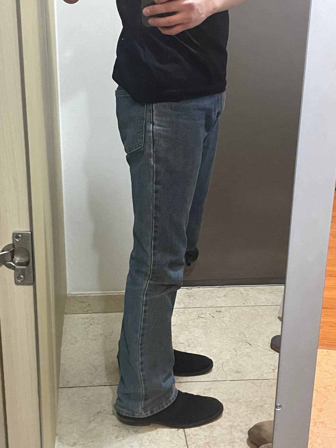 마인데님x논네이티브 Side Zip Boots 상품이미지5