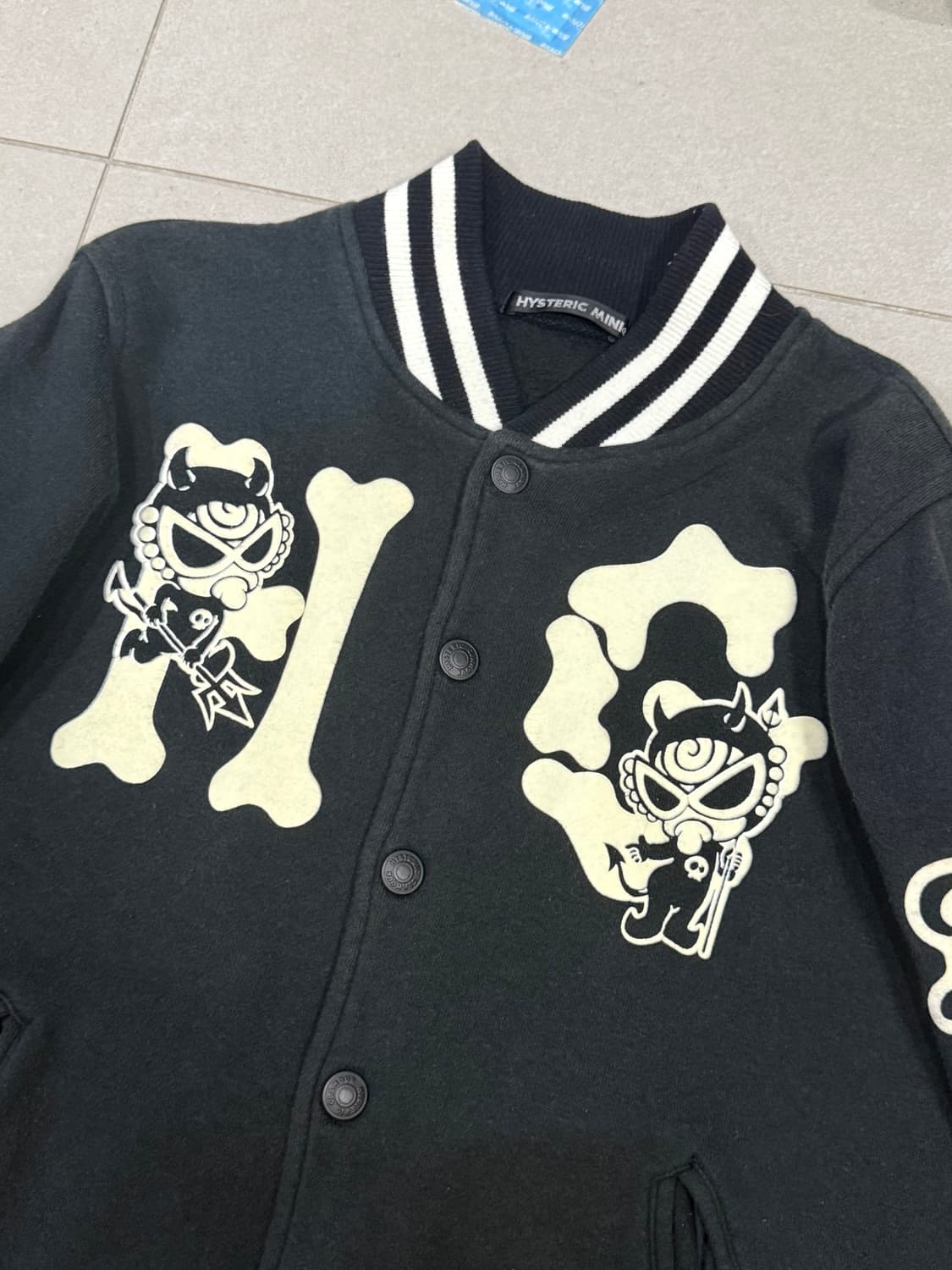 히스테릭 글래머 아카이브 데빌퀸 바시티 스타디움 자켓 상품이미지3