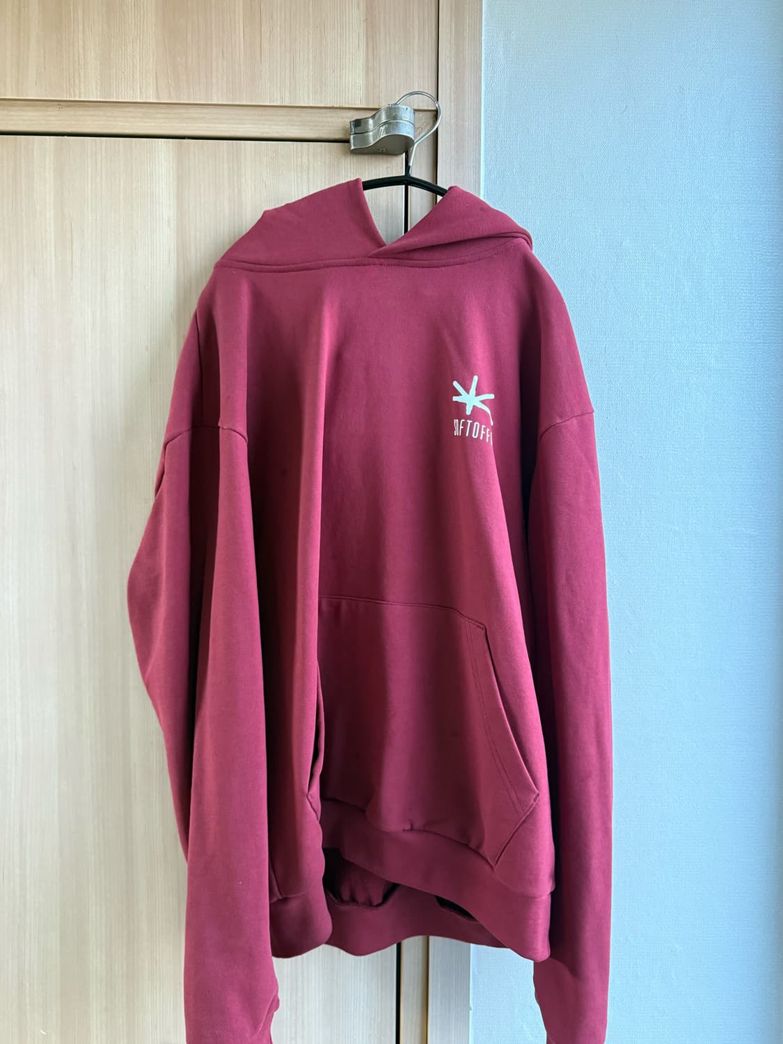 소프트오피스 커뮤니티 스웻 후디 (버건디) 상품이미지2