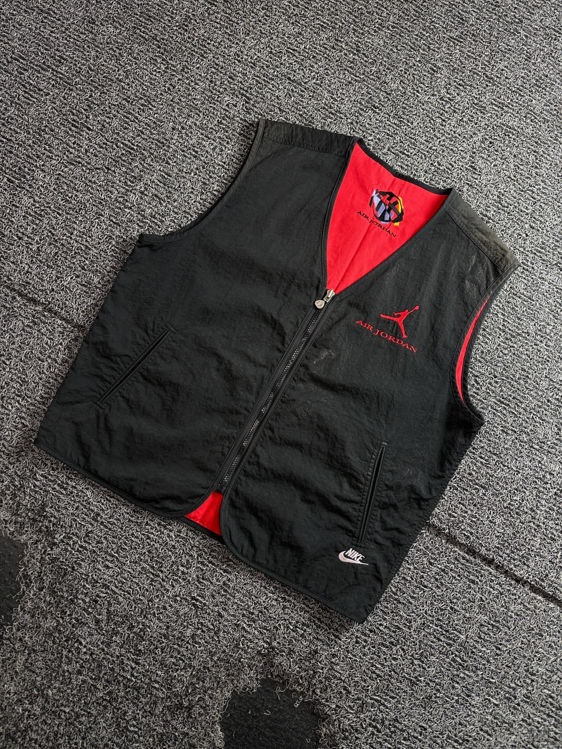 90s 나이키 에어조던 점프맨 빅로고 리버시블 베스트 3962 상품이미지1