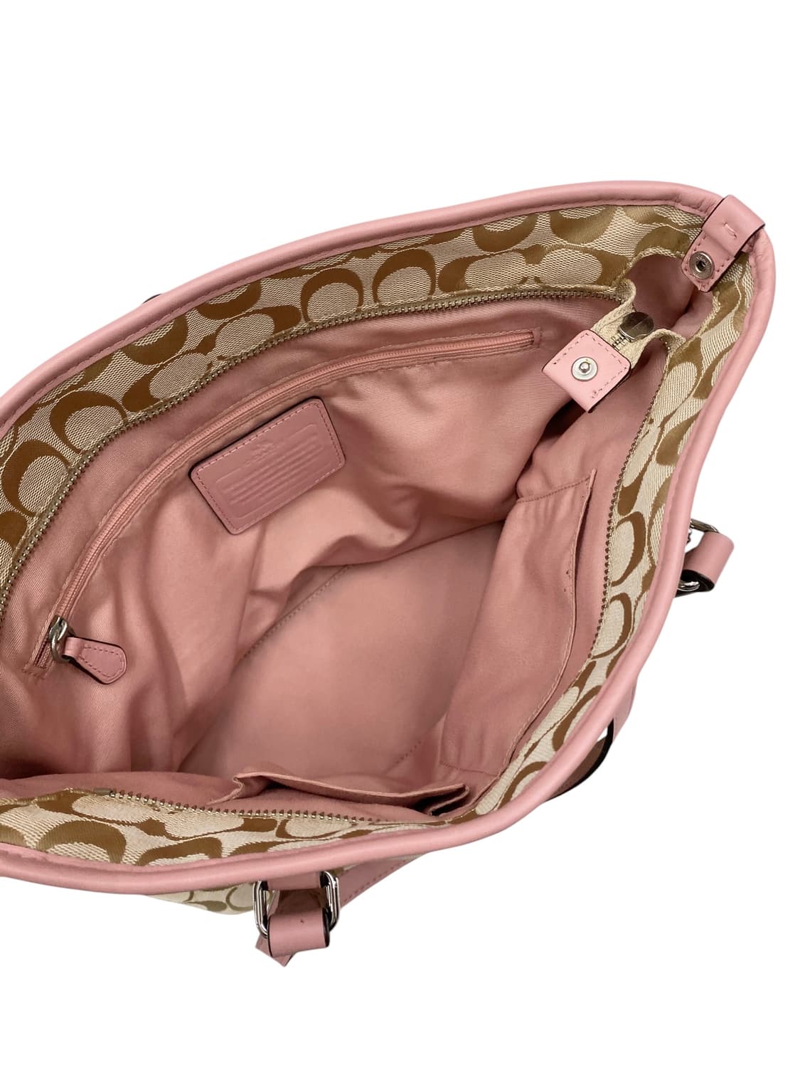 코치 y2k 딸기우유맛 쇼퍼백 상품이미지3