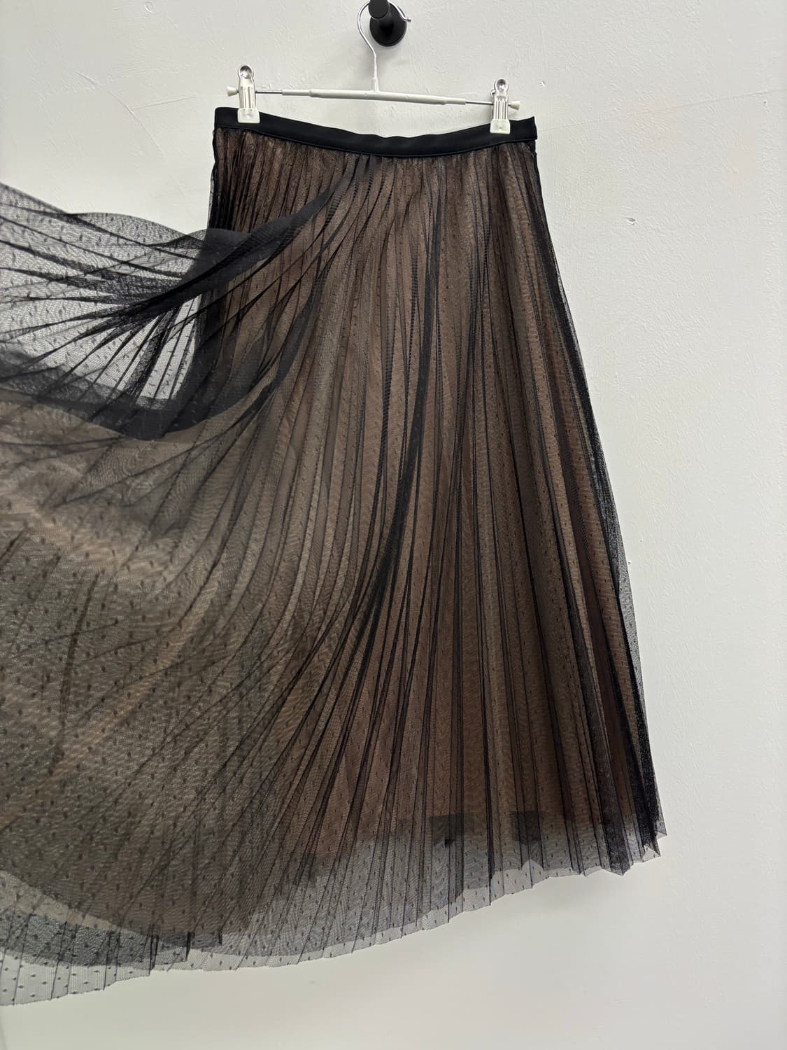 ORR 오르 블랙 튤 볼륨 샤 스커트 상품이미지4