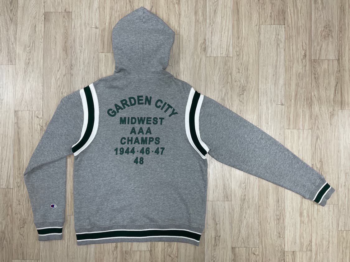 100~105) 80's 복각 챔피온 재팬 후드집업(RRL&LVC&폴로) 상품이미지2