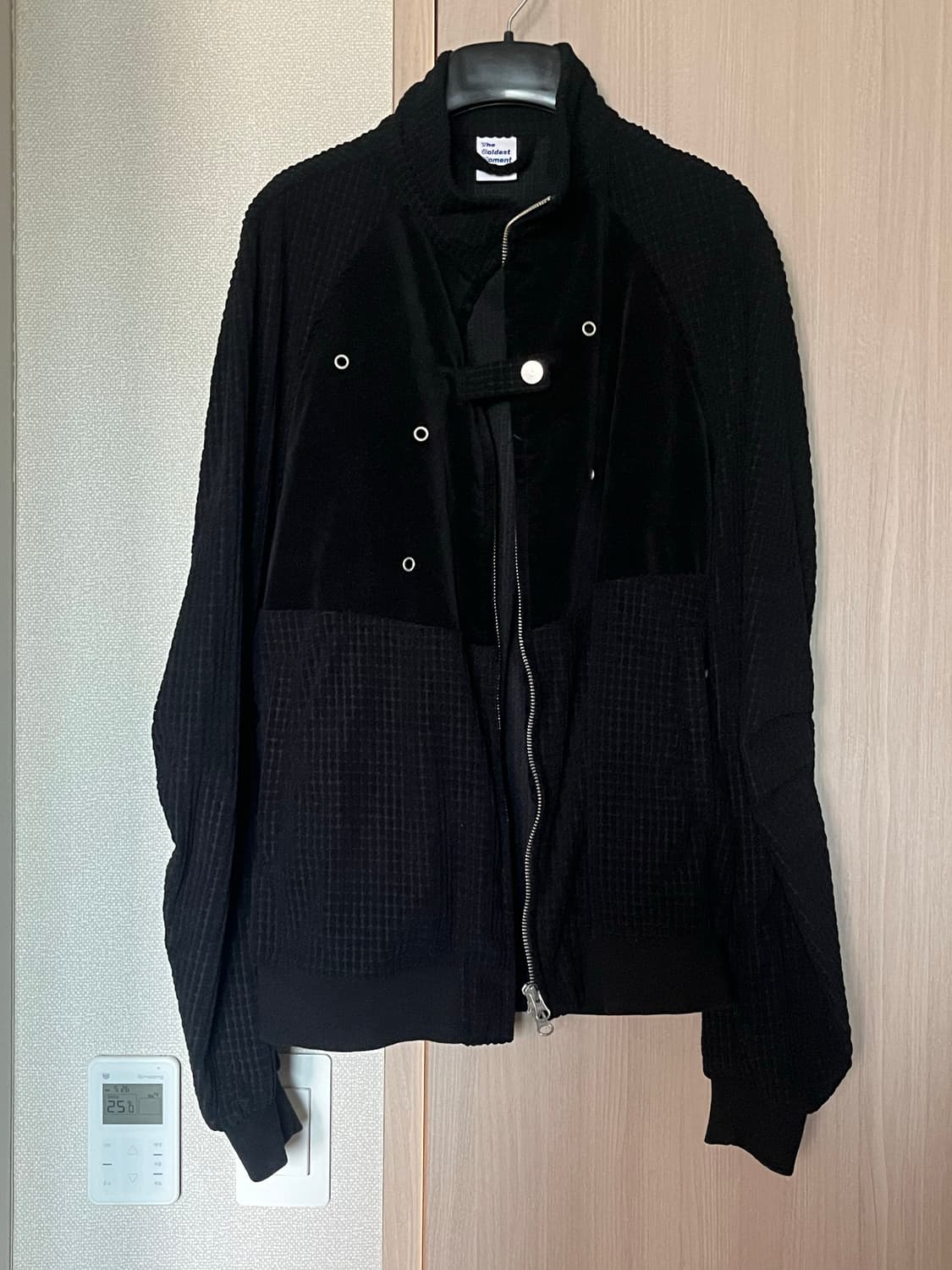 더콜디스트모먼트TCM waffle bomber jacket 상품이미지6