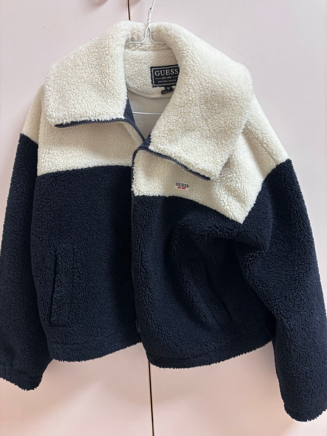 수지 게스 뽀글이 네이비 상품이미지7