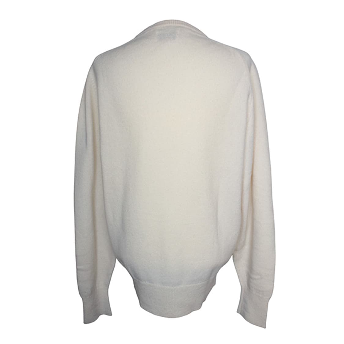 블랙앤화이트 스포츠웨어 아이보리 순모 니트 상의 66 상품이미지2