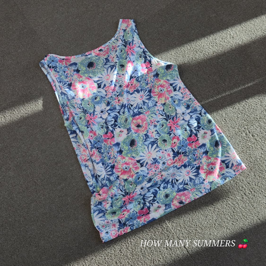 Niko and 플라워 패턴 슬리브리스  상품이미지5