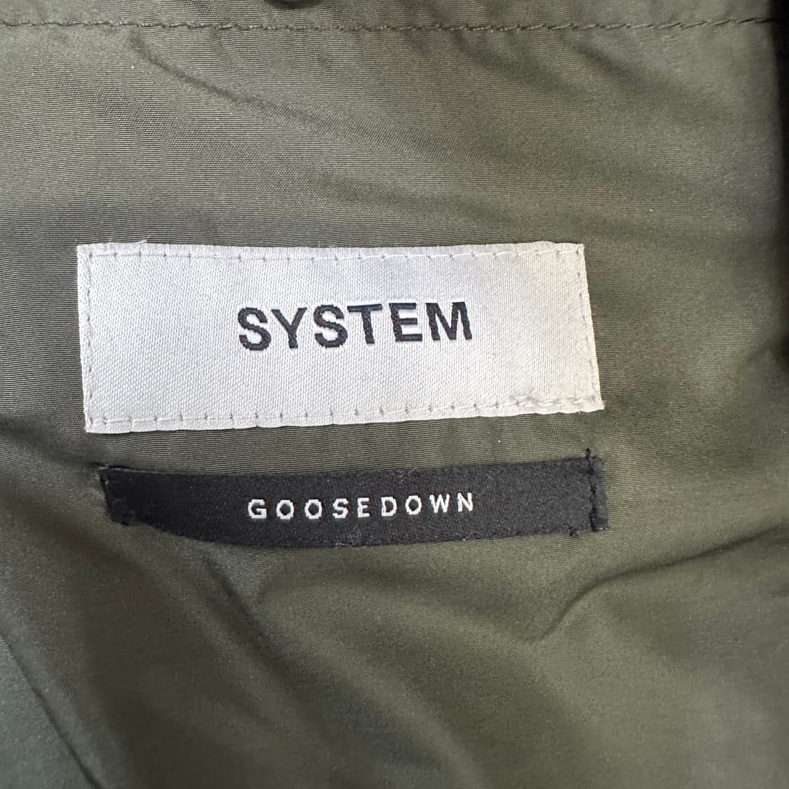 [105] 시스템옴므 니트 패딩 상품이미지3