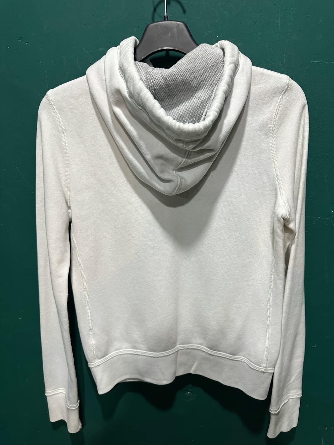 아베크롬비 화이트 후드집업 L 상품이미지4