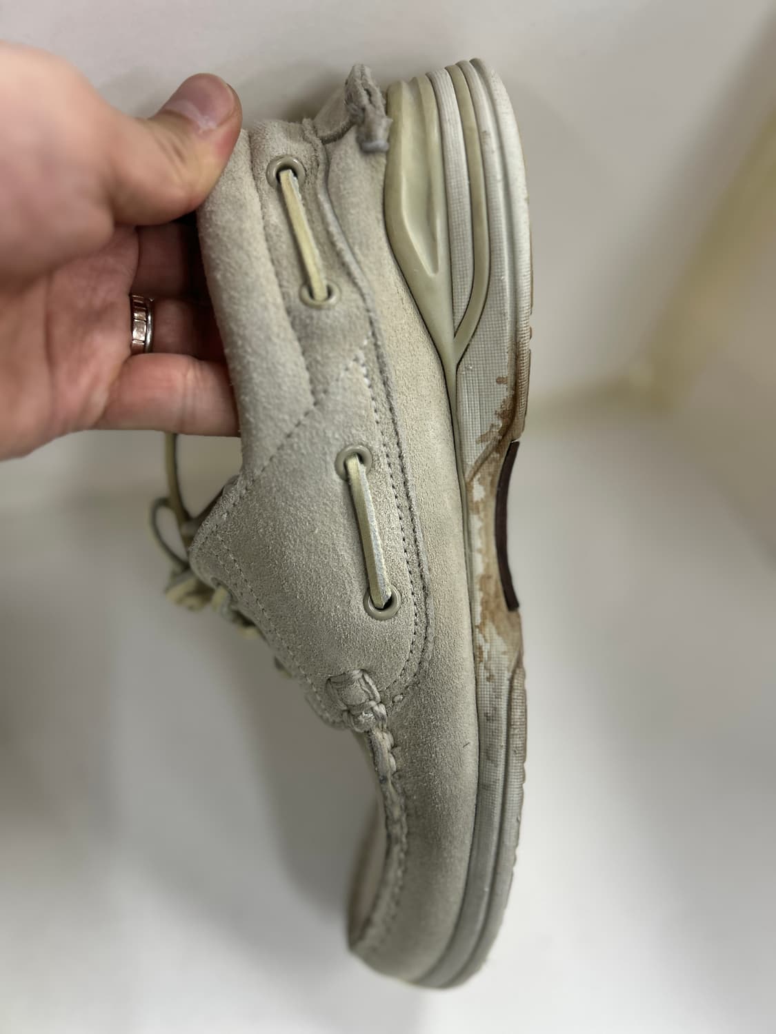 비즈빔 호크니 그레이 스웨이드 보트화 9 상품이미지6