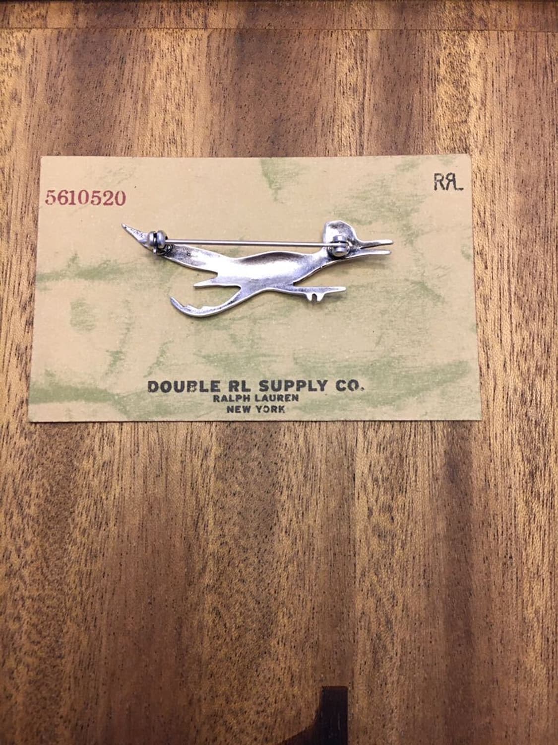 RRL 로드러너 핀 브로치 상품이미지2