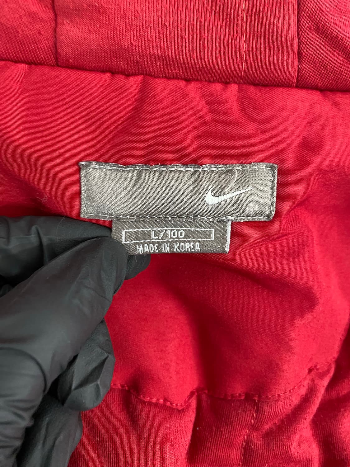 00s 나이키 올드스쿨 베스킷볼 누빔 점퍼 자켓 L 상품이미지6