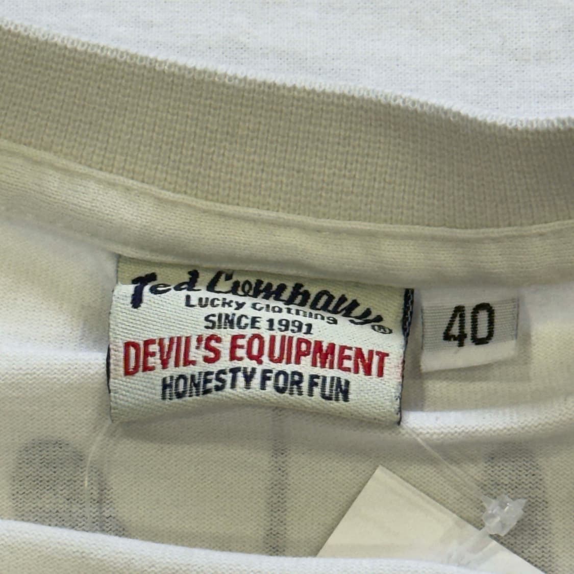 테드 컴퍼니 테드맨 레드 데빌 롱슬리브 상품이미지5