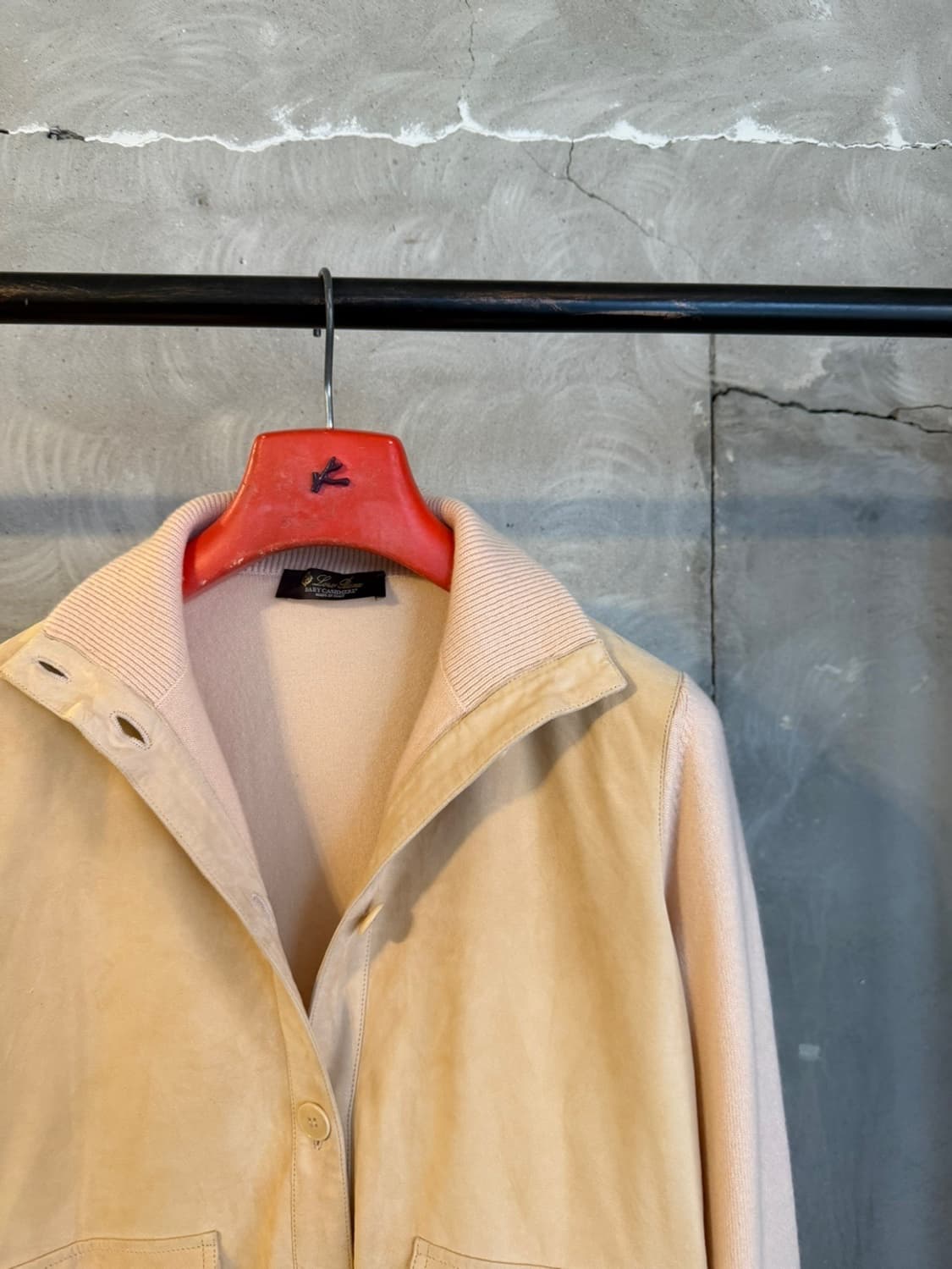 로로피아나 캐시미어 스웨이드 해링턴 자켓 55 상품이미지3