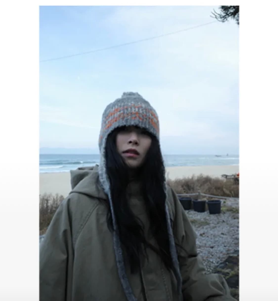 [에프터먼데이] 에스닉 울 이어플랩 상품이미지1
