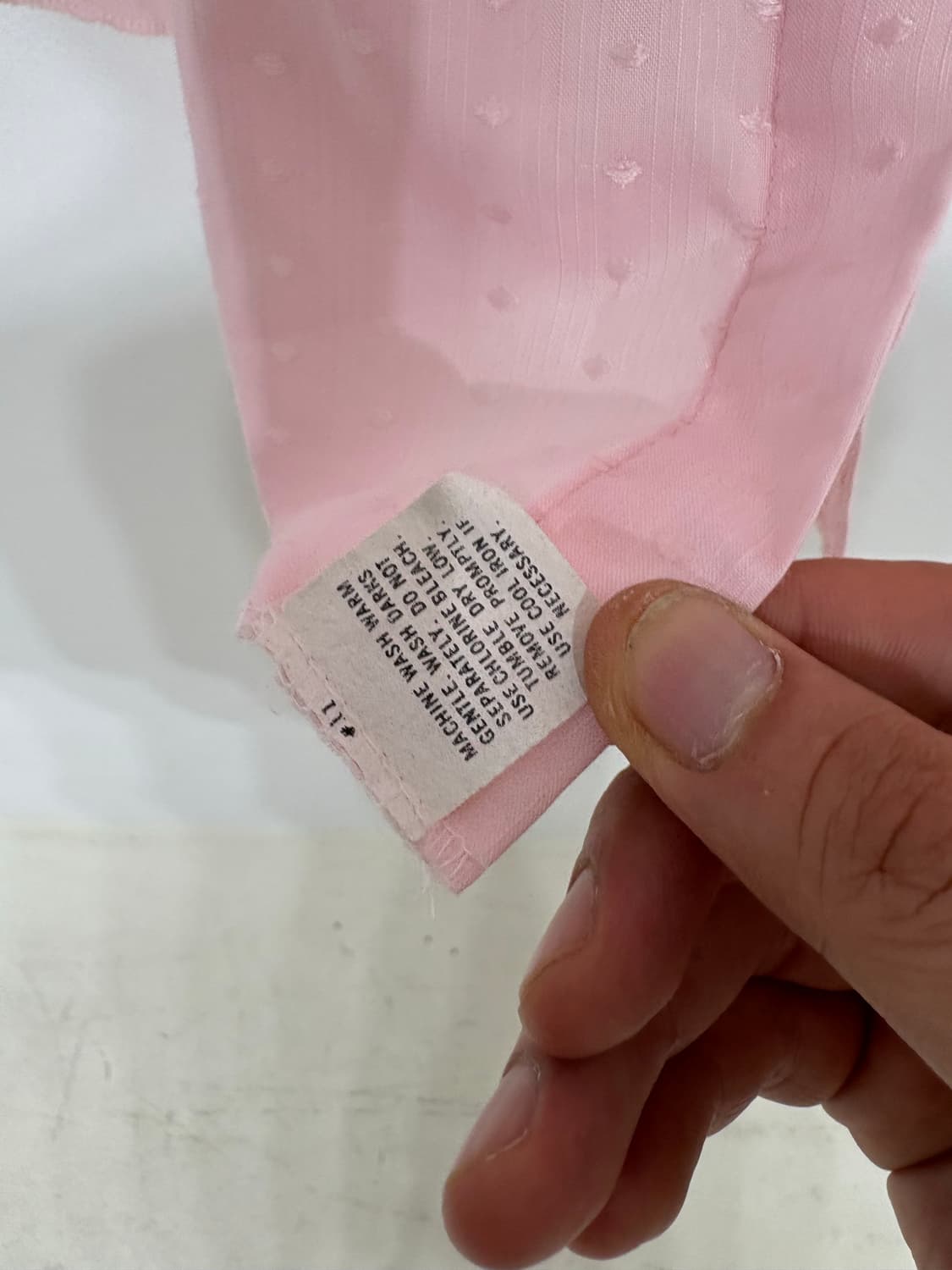 70's vtg H bar C dot pink Western Shirt. 상품이미지4